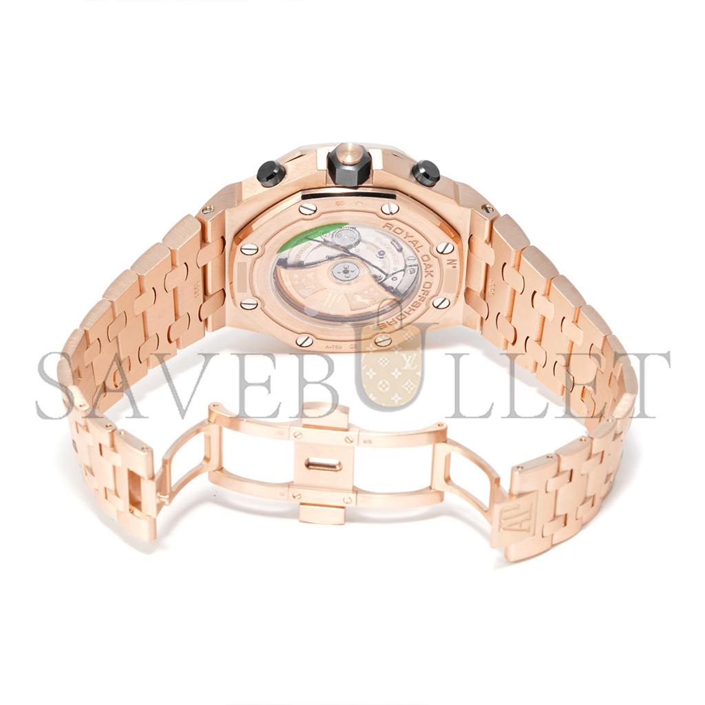 AUDEMARS PIGUET ROYAL OAK OFFSHORE ROSE GOLD 42MM WATCH 26470OR.OO.1000OR.01